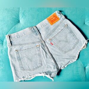 Levis -Distressed Denim Women Shorts